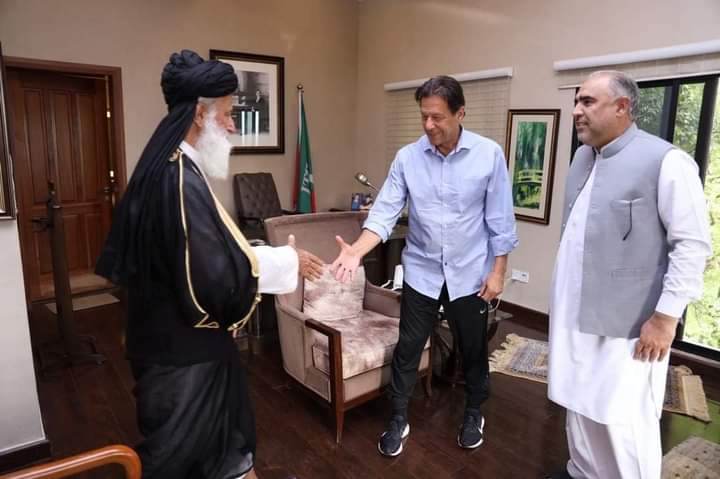Maulana Sherani calls on former PM Imran Khan