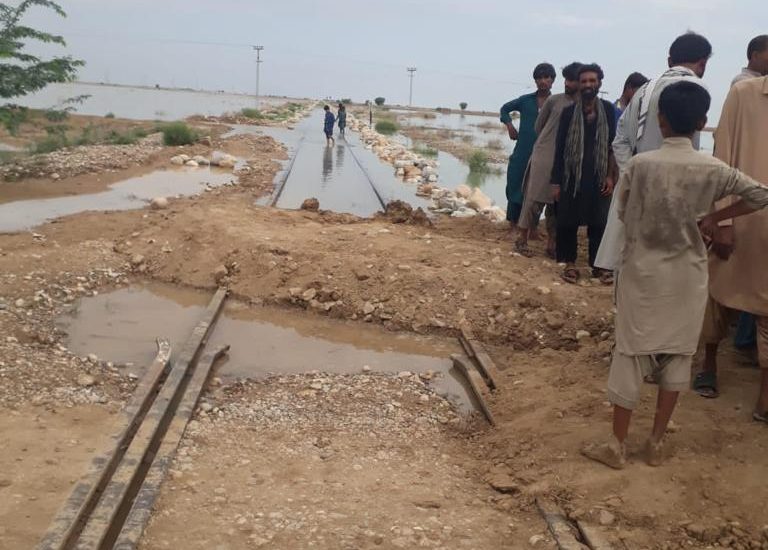 Monsoon disrupts train service between Balochistan Sindh Punjab