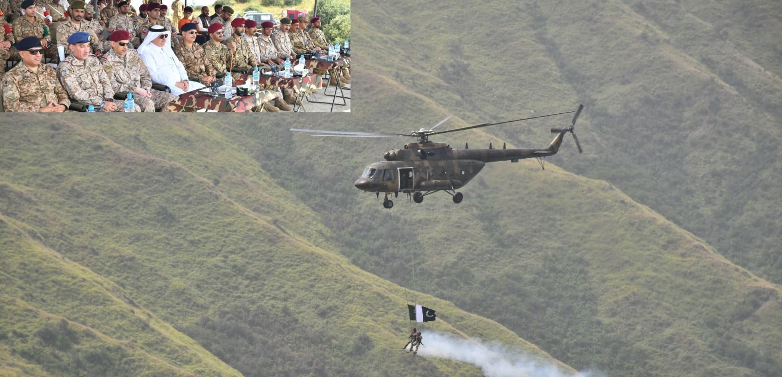 PakistanKSA joint Exercise in Counter Terrorism domain held at Cherat